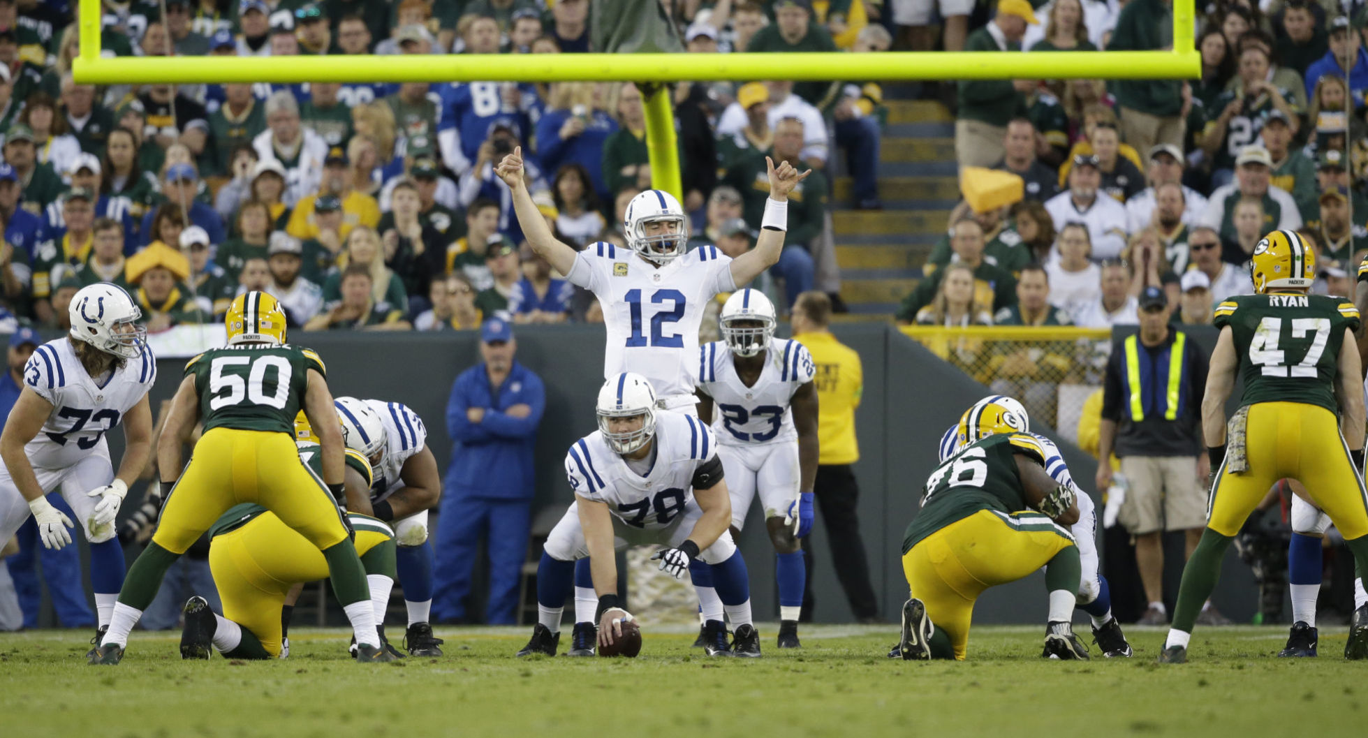 Andrew Luck - Colts Packers